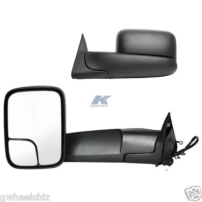 Dodge Ram 1500 1998-2001/1998-2002 Dodge Ram 2500 3500 espejo retrovisor eléctrico térmico para remolque Foto 1 de 4