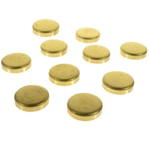 ELGIN 1-1/2" 1.517" PLC-30B BRASS Deep Cup Engine Expansion Freeze Plugs Box/10 - Picture 1 of 2