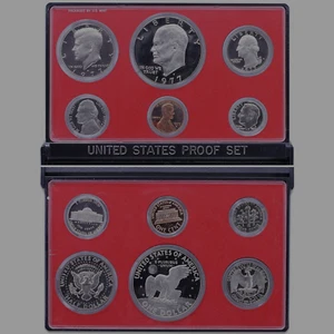 1977-S Proof Set United States US Mint Original Government Packaging Box - Picture 1 of 1