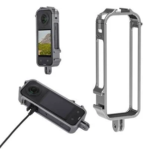 Metal Rabbit Cage Expanded Protective Frame For Insta360 X4 Camera Accessories - Picture 1 of 24