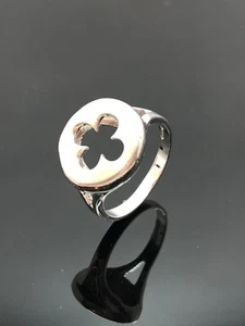Anello Ring "Gotico Fiorito Veneziano" Argento 925 rodio lucido - Imagen 1 de 4