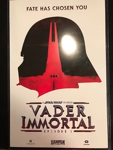 New Star Wars Celebration 2019 Chicago Vader Immortal Poster VR ILMxLAB Oculus - Picture 1 of 1
