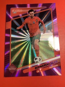 Bernardo Silva Portugal 57/99 lila Laser #121 2021 Donruss - Bild 1 von 3