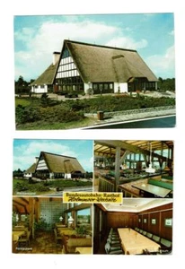2 Ansichtskarten - Bundesautobahn-Rasthof Heolmmoor Schleswig Holstein Quickborn - Picture 1 of 1