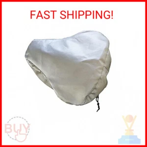Large UV Protective Waterproof Bike Saddle Cover, Wide Bicycle Seat Rain Cover w - Picture 1 of 2