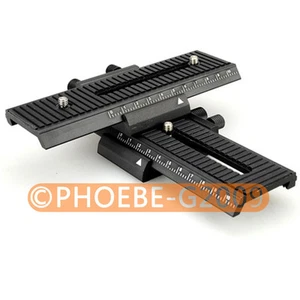 4 way Macro Shot Focusing Focus Rail Slider for CANON NIKON SONY Camera D-SLR - Picture 1 of 1