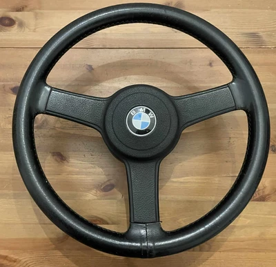 BMW E21 320i / 2002 Sport Package Original Steering Wheel - Image 1 of 4