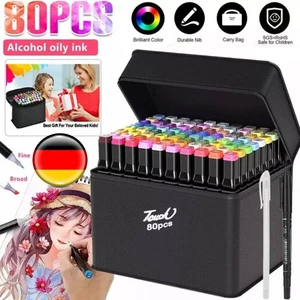 Acrylstifte für Steine Wasserfest 80 Farben Marker Stifte zum Steine Bemalen NEU - Bild 1 von 13