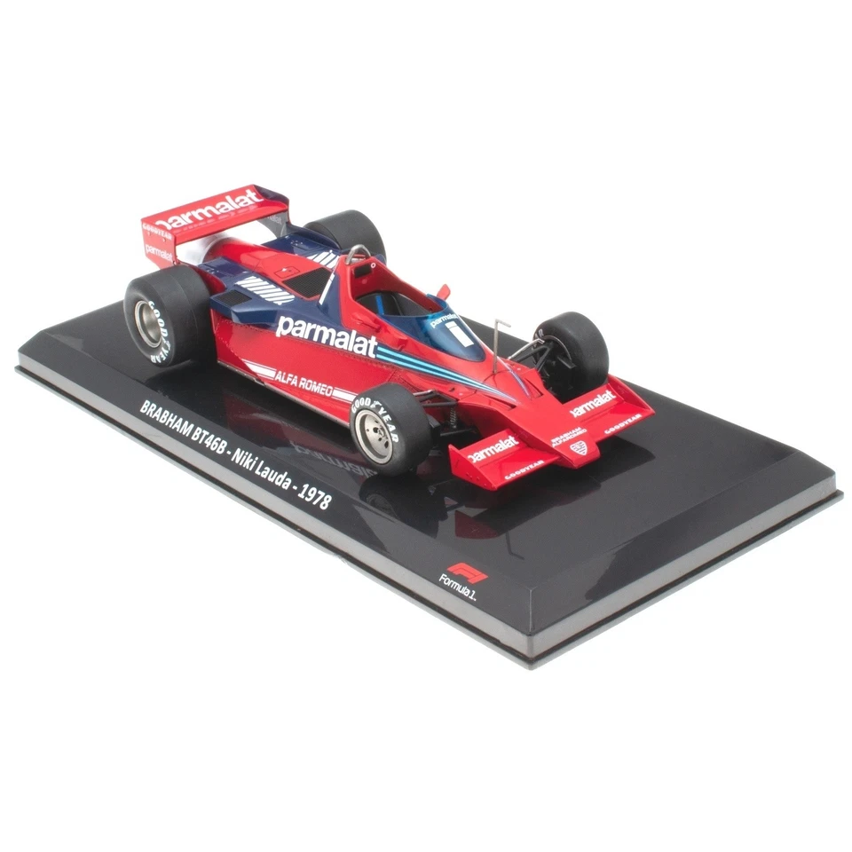 1:24 Brabham BT46B NIki Lauda 1978 F1 Ixo Hachette auto Diecast - Immagine 1 di 1
