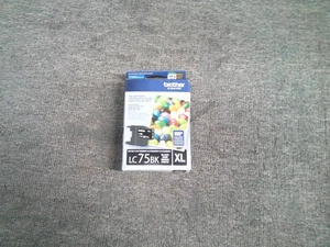 LC75BK XL NEW Genuine Brother Black High Yield Ink Cartridge 11/2027 - Picture 1 of 1