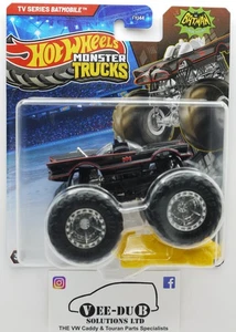 Hot Wheels Monster Trucks TV Series Batmobile Black Batman JDP89 NEU Sealed 2025 - Bild 1 von 1
