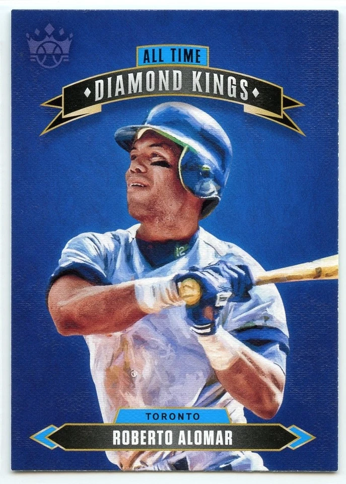 2020 Panini All-Time Diamond Kings - #29 - Roberto Alomar - Toronto Blue Jays - Image 1 of 1