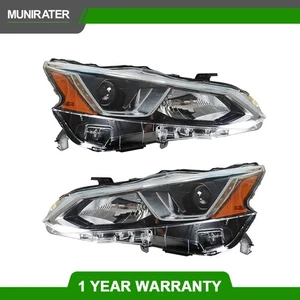 Conjunto de faros laterales conductor + pasajero lente transparente para Nissan Altima 2019-2020 - Imagen 1 de 10