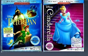 DISNEY BLU-RAY + DVD + SLIPCOVER SIGNATURE COLLECTION & ANNIVERSARY EDITION: NEW - Picture 1 of 1