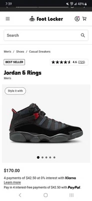 Jordan 6 anillos Foto 1 de 4