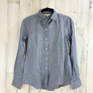 Ann Mashburn Icon Shirt Gr. M Blau Cotolino Chambray Neu mit Etikett - Bild 1 von 18