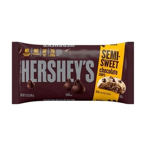 Bolsa de chips para hornear chocolate semidulce HERSHEY'S, paquete de 2 de 12 oz - Imagen 1 de 5