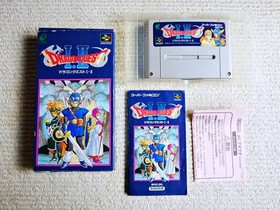 Dragon Quest I & II Nintendo Super Famicom SFC Japanese Version RPG Tested