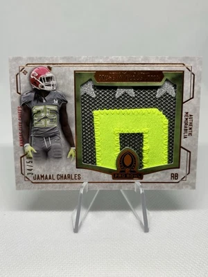 Jamaal Charles 2014 Topps Museum Collection Pro Bowl Jersey Patch /50 Chiefs - Image 1 of 4