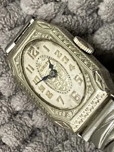 Art Deco wristwatch GRUEN 153 15 j 14 k gold reinforced with metal SWISS watch - Picture 1 of 11