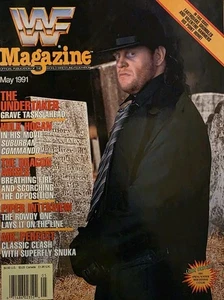 WWF Magazine MAY 1991 THE UNDERTAKER        - Picture 1 of 19