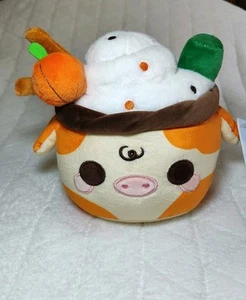 NWT Plush Goals By Cuddle Barn Pumpkin Spice Mooshake Plush 2024 6" - Picture 1 of 13