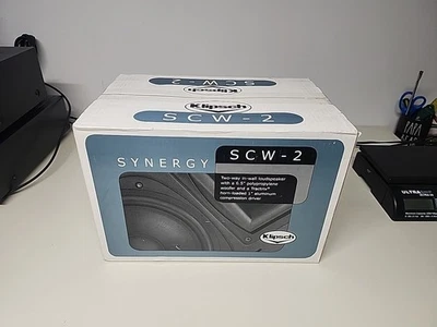 Altavoces de techo de pared Klipsch SCW-2 blancos *nuevos/sellados* Foto 1 de 4