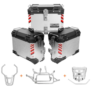 PIKE TRACKER Three-cases Set for Enhanced Version BMW R1200GS/GSA  1250GS/GSA - Bild 1 von 22