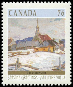 Canada Stamp #1258 - Ste. Agnes (near La Malbaie, QC) (1989) 76¢ - Bild 1 von 1