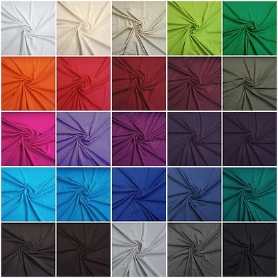 ESPRO Viscose Jersey Fabrics Plain Clothing Decorative Sewing Viscose Spandex in 26 Colors