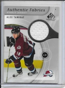 2005-06 SP Game Used Alex Tanguay Authentic Fabrics Jersey # AF-AT - Picture 1 of 2