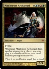 1x Maelstrom Archangel LP, English MTG Conflux