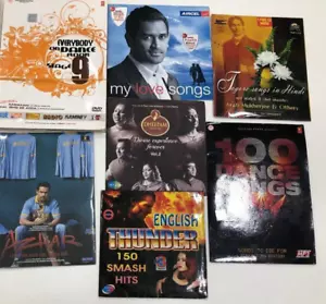 Bollywood HINDI Songs SK and famous actors CD/DVD songs dance mix 100 - Imagen 1 de 8