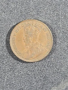 1917 Canada Large Cent - Solid FINE      stk#M72 - Picture 1 of 6