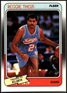 1988-89 Fleer #98 Reggie Theus - KOSTENLOSER VERSAND! - Bild 1 von 2