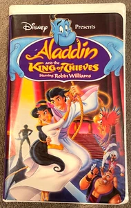 Vintage Disney Presents Aladdin and the King of Thieves VHS VG! - Picture 1 of 3