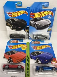 2020 Hot Wheels 90 Acura NSX Lot Of 4 Variations - Picture 1 of 5