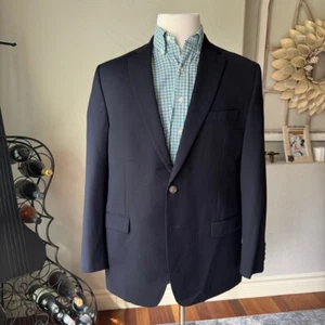 Michael Kors Blazer Sakko Herren schwarz Wollmischungen zwei Knöpfe Größe 44R - Bild 1 von 15