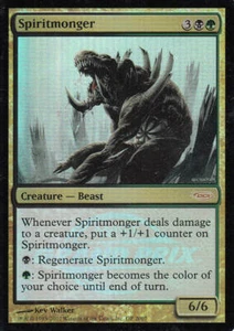 MTG - SPIRITMONGER - ENG DCI PROMO FOIL LP/EX - Picture 1 of 1