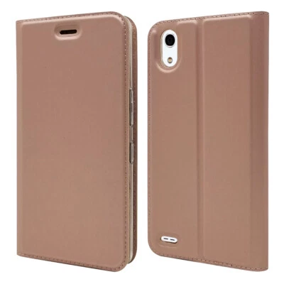 For Sharp Android One X3 Leather Flip Wallet Phone Case Protector Cover New - Image 1 of 4