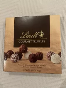 Lindt Gourmet Chocolate Candy Truffles Gift Box Assorted Truffles 6.8 oz. - Picture 1 of 3