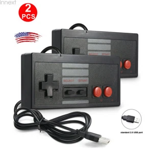 2pack USB Wired Gamepad NES Controller For Mac PC Raspberry Pi Retropie US Stock - Picture 1 of 17