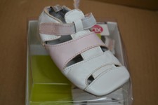 Tommy Tickle baby girl leather Cruzer sandal soft sole shoes Sz XL 18-24 mths 