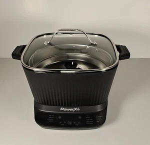 PowerXL MC107D-6GPTV stirmax 7.5 Qt multicooker auto stir shred paddle 9 presets - Picture 1 of 10