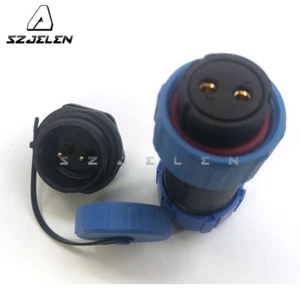 SP2110 Waterproof 2pin connector, Electrical Wire connector plug socket IP67 30A - Picture 1 of 5