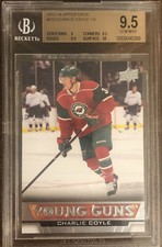 2013 UPPER DECK YOUNG GUNS #233 CHARLIE COYLE YG RC BGS 9.5 Bruins