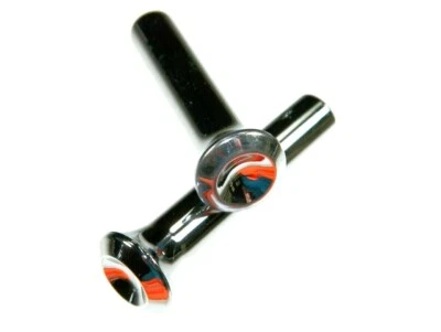 Door Lock Knobs For 64-74 Mopar A/B/C Body Chromed Plastic (Qty-2) #67 - Image 1 of 2