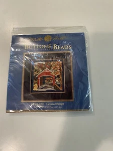 Mill Hill Herbst Serie überdachte Brücke geknöpft und Perlen Kit ~ MH14-2201 - Bild 1 von 8