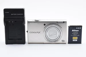 Nikon COOLPIX S6200 kompakte Digitalkamera silber direkt aus Japan 561 - Bild 1 von 10