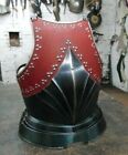 Breast Plate Leather Covered Gothic Jacket Gift Style 16Ga Medieval Armor